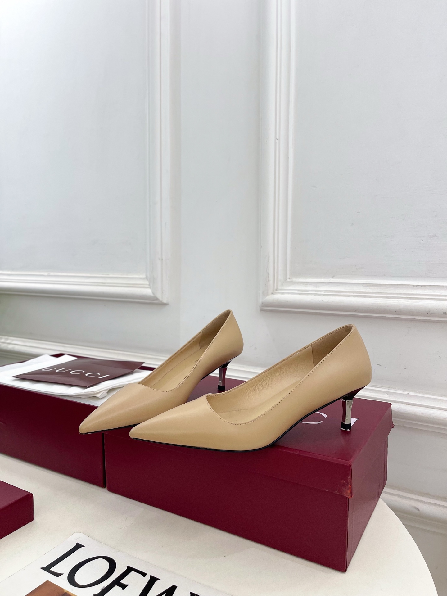 Designer Heeled Shoe