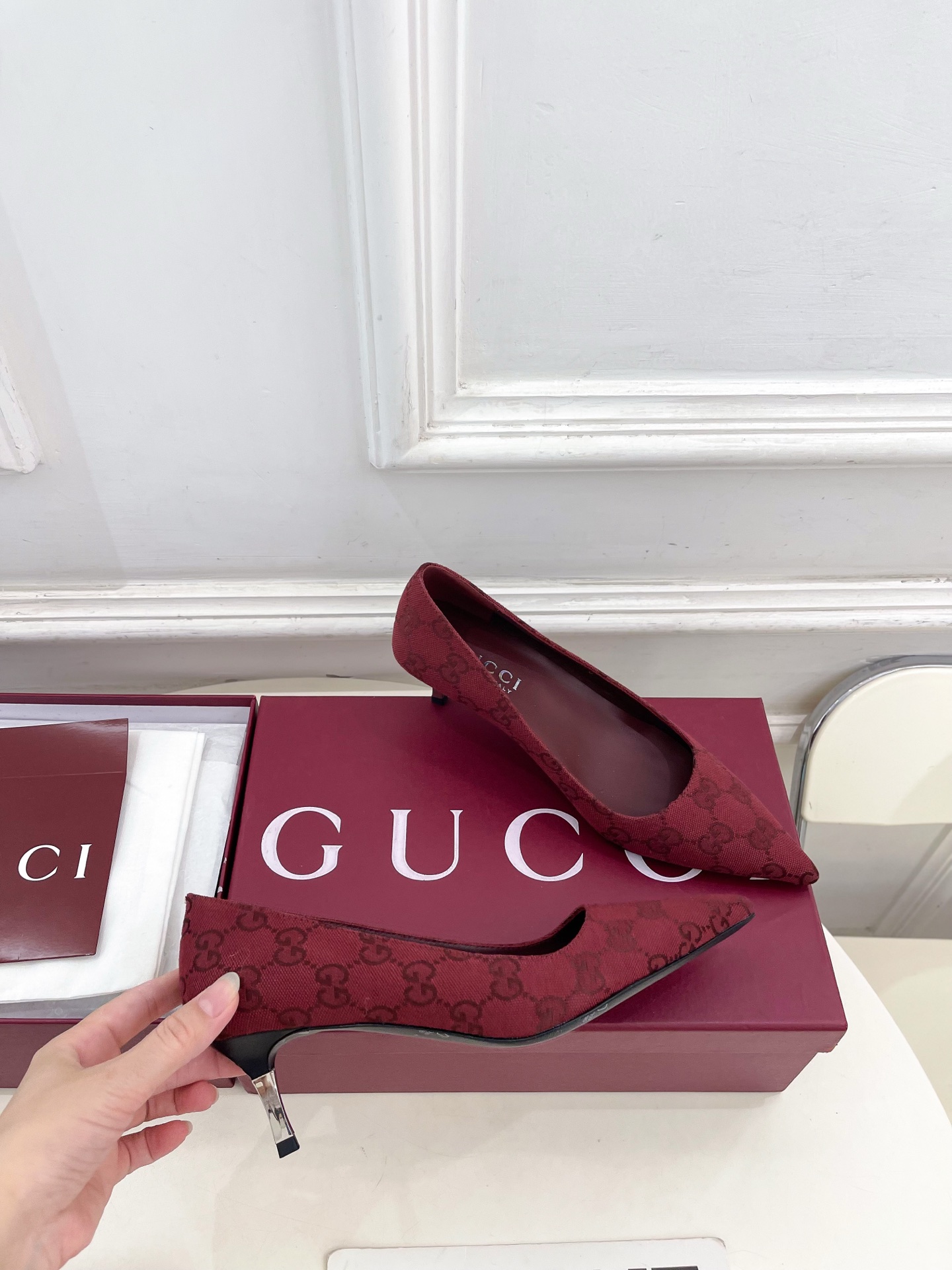 Designer Heeled Shoe