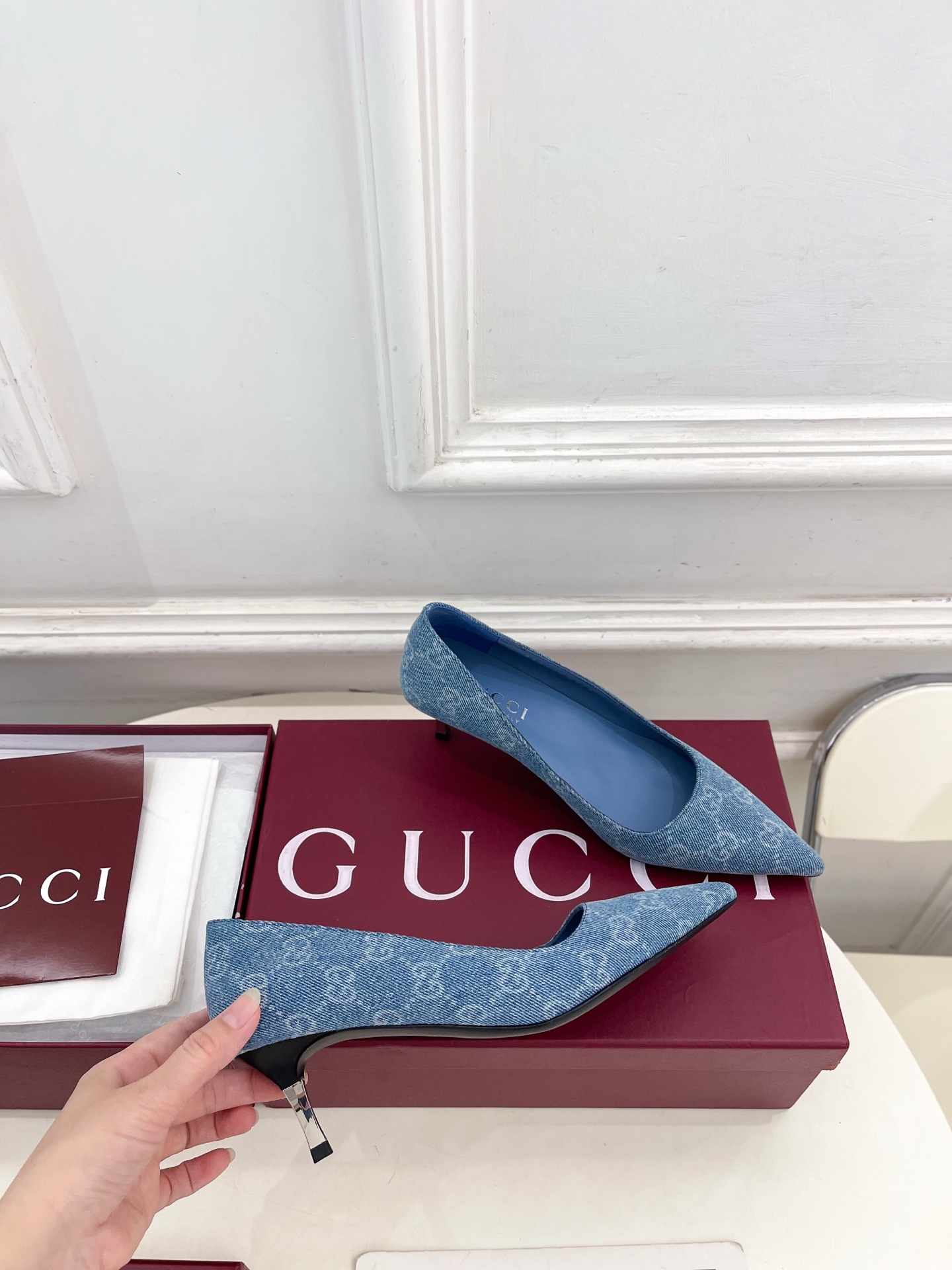 Designer Heeled Shoe
