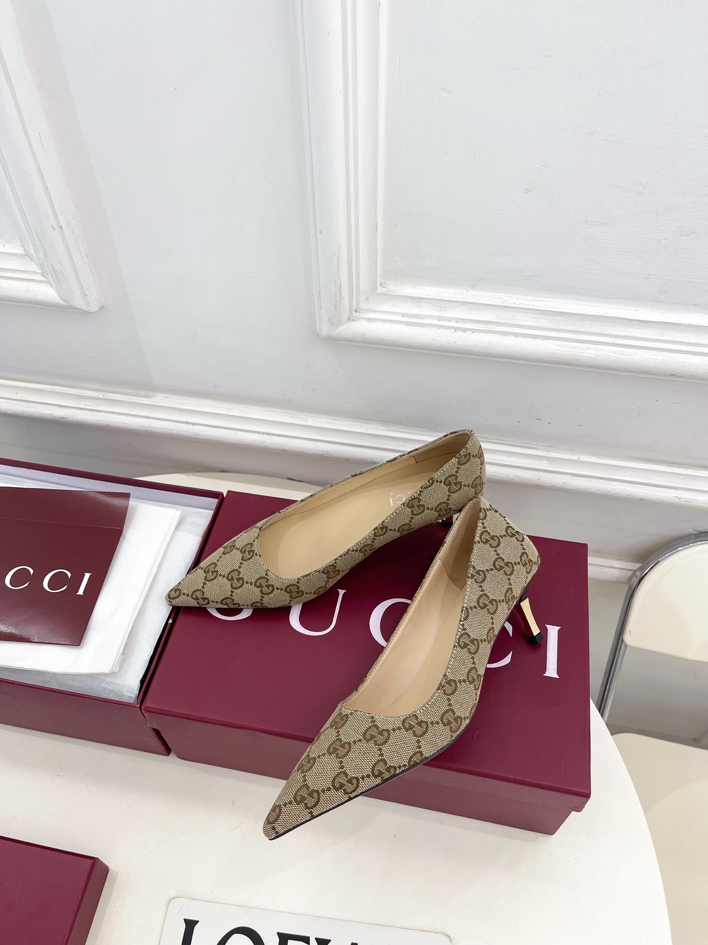 Designer Heeled Shoe