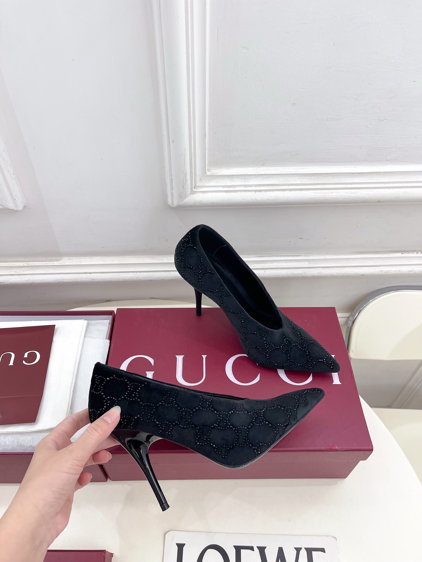 Designer Heeled Shoe