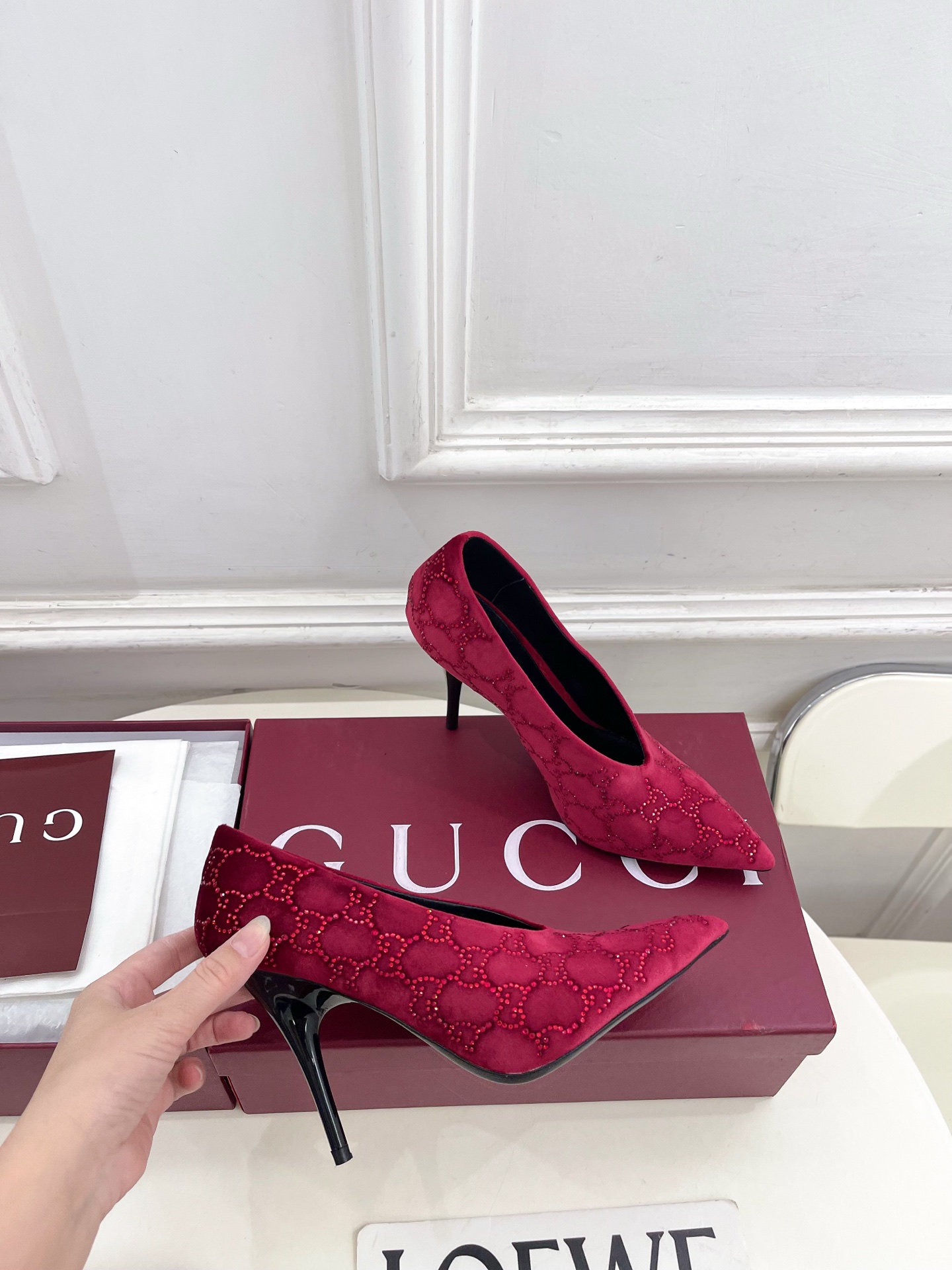 Designer Heeled Shoe