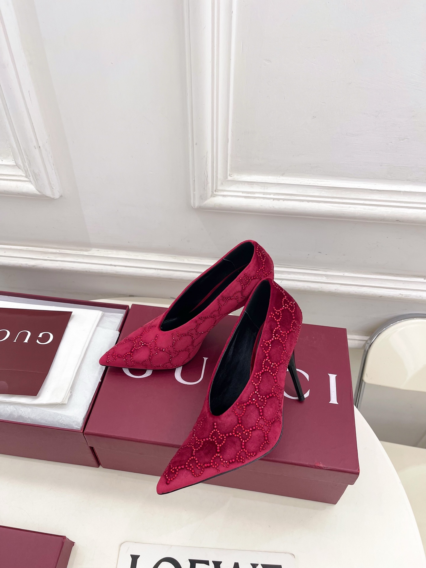 Designer Heeled Shoe