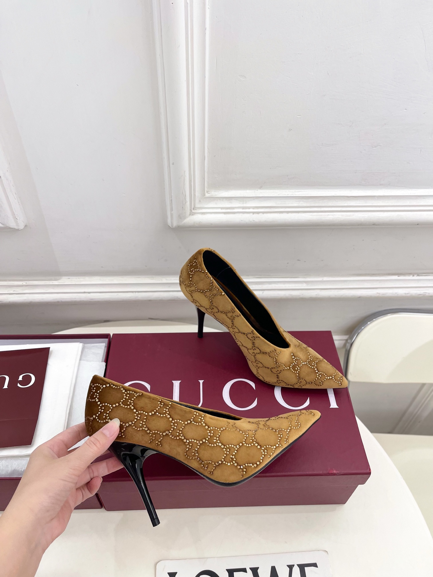 Designer Heeled Shoe