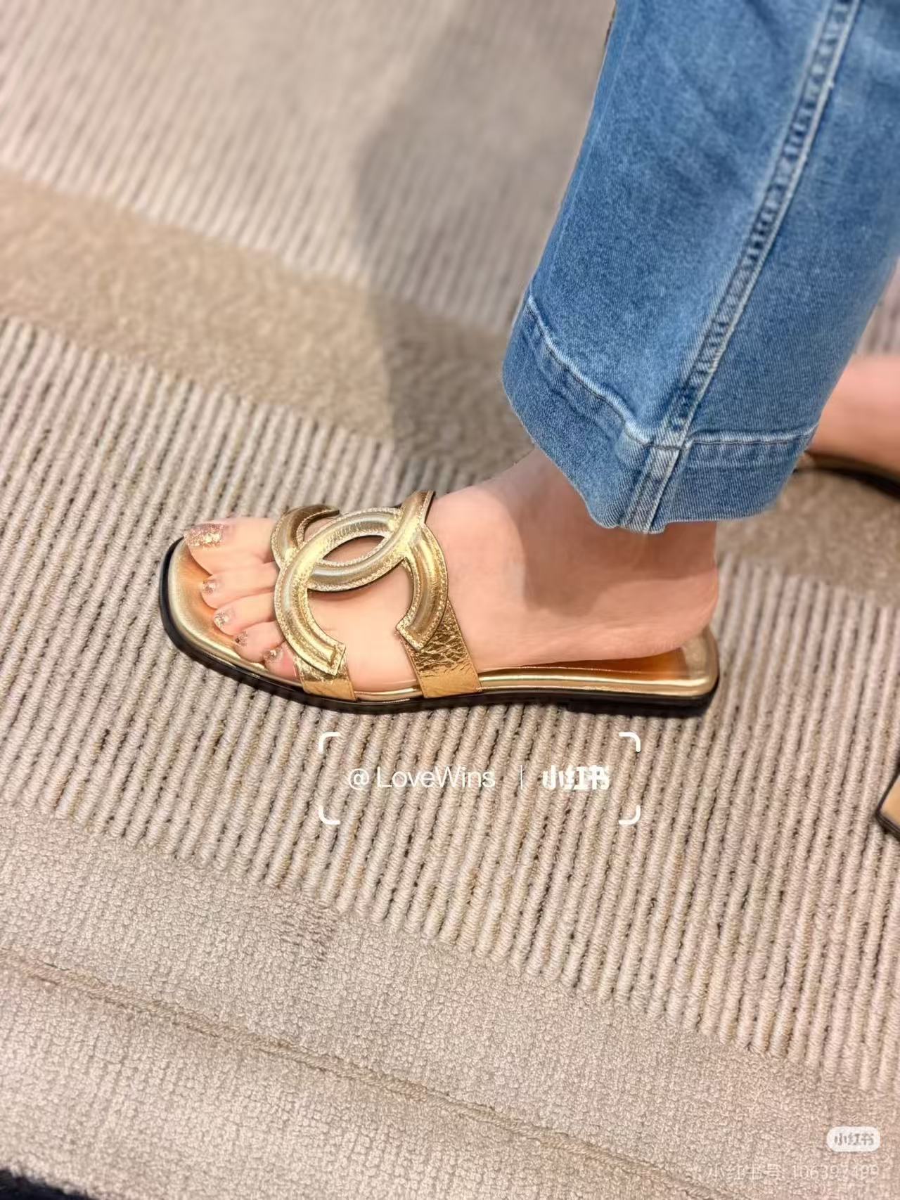 NO:783047,On-foot matching demonstration, slippers, slippers19860909上脚搭配示范,拖鞋,slippers,Women's Shoes