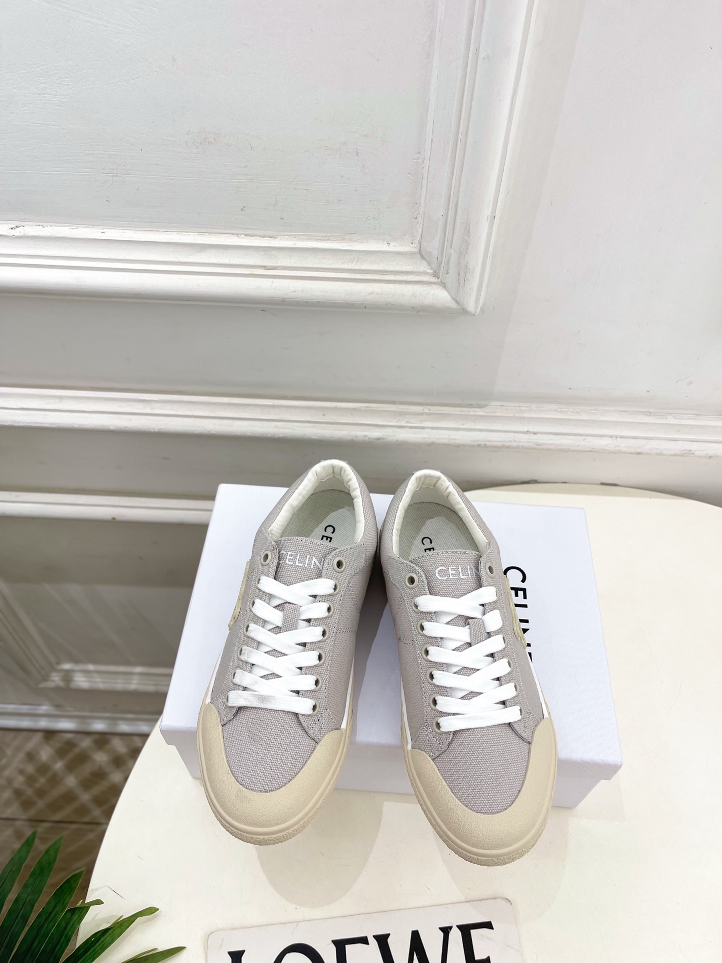 CELINE  | 赛琳  26𝐬𝐬 💛2026春夏新品凯旋门ALAN帆布低帮休闲运动鞋 上新！🔜 BS