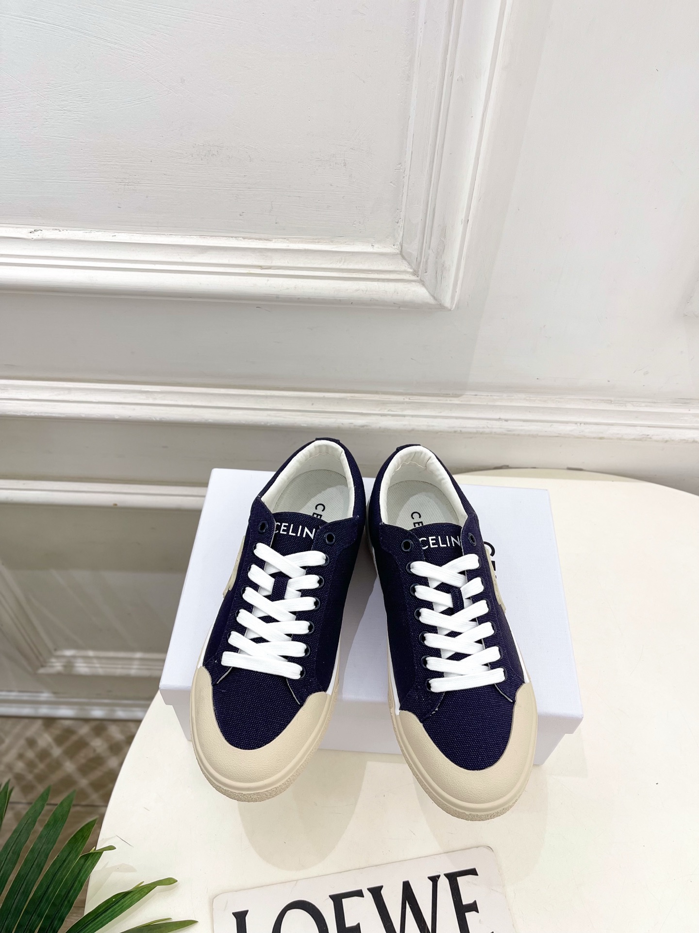 CELINE  | 赛琳  26𝐬𝐬 💛2026春夏新品凯旋门ALAN帆布低帮休闲运动鞋 上新！🔜 BS