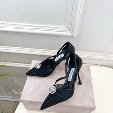JimmyChoo 吉米周 26𝐬𝐬 ——— ✨ 2026春夏新品 专柜最新JC水钻球网纱尖头高跟 JimmyChoo 吉米周 26𝐬𝐬 ——— ✨ 2026春夏新品 专柜最新JC水钻球网纱尖头高跟