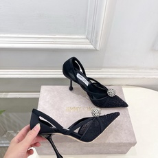 JimmyChoo 吉米周 26𝐬𝐬 ——— ✨ 2026春夏新品 专柜最新JC水钻球网纱尖头高跟 JimmyChoo 吉米周 26𝐬𝐬 ——— ✨ 2026春夏新品 专柜最新JC水钻球网纱尖头高跟