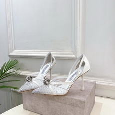 JimmyChoo 吉米周 26𝐬𝐬 ——— ✨ 2026春夏新品 专柜最新JC水钻球网纱尖头高跟 JimmyChoo 吉米周 26𝐬𝐬 ——— ✨ 2026春夏新品 专柜最新JC水钻球网纱尖头高跟