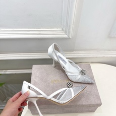 JimmyChoo 吉米周 26𝐬𝐬 ——— ✨ 2026春夏新品 专柜最新JC水钻球网纱尖头高跟 JimmyChoo 吉米周 26𝐬𝐬 ——— ✨ 2026春夏新品 专柜最新JC水钻球网纱尖头高跟