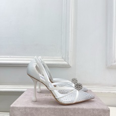 JimmyChoo 吉米周 26𝐬𝐬 ——— ✨ 2026春夏新品 专柜最新JC水钻球网纱尖头高跟 JimmyChoo 吉米周 26𝐬𝐬 ——— ✨ 2026春夏新品 专柜最新JC水钻球网纱尖头高跟