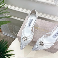 JimmyChoo 吉米周 26𝐬𝐬 ——— ✨ 2026春夏新品 专柜最新JC水钻球网纱尖头高跟 JimmyChoo 吉米周 26𝐬𝐬 ——— ✨ 2026春夏新品 专柜最新JC水钻球网纱尖头高跟