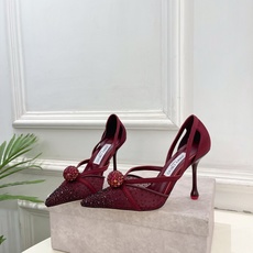 JimmyChoo 吉米周 26𝐬𝐬 ——— ✨ 2026春夏新品 专柜最新JC水钻球网纱尖头高跟 JimmyChoo 吉米周 26𝐬𝐬 ——— ✨ 2026春夏新品 专柜最新JC水钻球网纱尖头高跟
