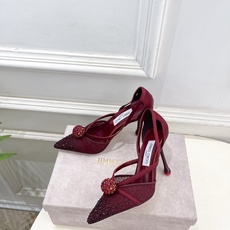 JimmyChoo 吉米周 26𝐬𝐬 ——— ✨ 2026春夏新品 专柜最新JC水钻球网纱尖头高跟 JimmyChoo 吉米周 26𝐬𝐬 ——— ✨ 2026春夏新品 专柜最新JC水钻球网纱尖头高跟