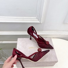 JimmyChoo 吉米周 26𝐬𝐬 ——— ✨ 2026春夏新品 专柜最新JC水钻球网纱尖头高跟 JimmyChoo 吉米周 26𝐬𝐬 ——— ✨ 2026春夏新品 专柜最新JC水钻球网纱尖头高跟