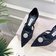 JimmyChoo 吉米周 26𝐬𝐬 ——— ✨ 2026春夏新品 专柜最新JC水钻球网纱尖头高跟 JimmyChoo 吉米周 26𝐬𝐬 ——— ✨ 2026春夏新品 专柜最新JC水钻球网纱尖头高跟