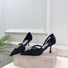 JimmyChoo 吉米周 26𝐬𝐬 ——— ✨ 2026春夏新品 专柜最新JC水钻球网纱尖头高跟 JimmyChoo 吉米周 26𝐬𝐬 ——— ✨ 2026春夏新品 专柜最新JC水钻球网纱尖头高跟