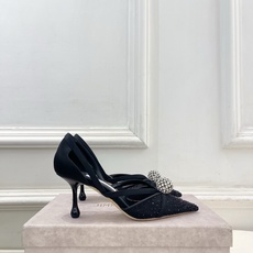JimmyChoo 吉米周 26𝐬𝐬 ——— ✨ 2026春夏新品 专柜最新JC水钻球网纱尖头高跟 JimmyChoo 吉米周 26𝐬𝐬 ——— ✨ 2026春夏新品 专柜最新JC水钻球网纱尖头高跟