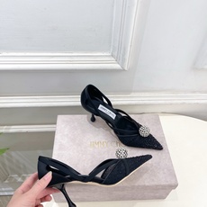 JimmyChoo 吉米周 26𝐬𝐬 ——— ✨ 2026春夏新品 专柜最新JC水钻球网纱尖头高跟 JimmyChoo 吉米周 26𝐬𝐬 ——— ✨ 2026春夏新品 专柜最新JC水钻球网纱尖头高跟