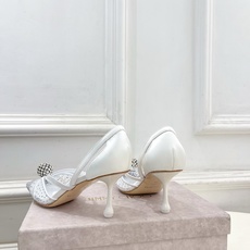 JimmyChoo 吉米周 26𝐬𝐬 ——— ✨ 2026春夏新品 专柜最新JC水钻球网纱尖头高跟 JimmyChoo 吉米周 26𝐬𝐬 ——— ✨ 2026春夏新品 专柜最新JC水钻球网纱尖头高跟