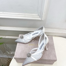 JimmyChoo 吉米周 26𝐬𝐬 ——— ✨ 2026春夏新品 专柜最新JC水钻球网纱尖头高跟 JimmyChoo 吉米周 26𝐬𝐬 ——— ✨ 2026春夏新品 专柜最新JC水钻球网纱尖头高跟