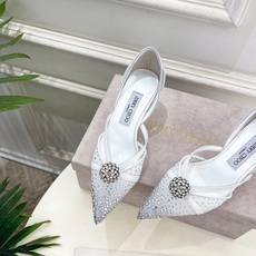 JimmyChoo 吉米周 26𝐬𝐬 ——— ✨ 2026春夏新品 专柜最新JC水钻球网纱尖头高跟 JimmyChoo 吉米周 26𝐬𝐬 ——— ✨ 2026春夏新品 专柜最新JC水钻球网纱尖头高跟