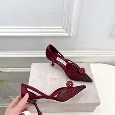JimmyChoo 吉米周 26𝐬𝐬 ——— ✨ 2026春夏新品 专柜最新JC水钻球网纱尖头高跟 JimmyChoo 吉米周 26𝐬𝐬 ——— ✨ 2026春夏新品 专柜最新JC水钻球网纱尖头高跟
