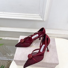 JimmyChoo 吉米周 26𝐬𝐬 ——— ✨ 2026春夏新品 专柜最新JC水钻球网纱尖头高跟 JimmyChoo 吉米周 26𝐬𝐬 ——— ✨ 2026春夏新品 专柜最新JC水钻球网纱尖头高跟