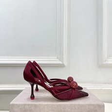 JimmyChoo 吉米周 26𝐬𝐬 ——— ✨ 2026春夏新品 专柜最新JC水钻球网纱尖头高跟 JimmyChoo 吉米周 26𝐬𝐬 ——— ✨ 2026春夏新品 专柜最新JC水钻球网纱尖头高跟