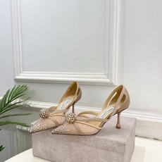 JimmyChoo 吉米周 26𝐬𝐬 ——— ✨ 2026春夏新品 专柜最新JC水钻球网纱尖头高跟 JimmyChoo 吉米周 26𝐬𝐬 ——— ✨ 2026春夏新品 专柜最新JC水钻球网纱尖头高跟