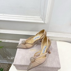 JimmyChoo 吉米周 26𝐬𝐬 ——— ✨ 2026春夏新品 专柜最新JC水钻球网纱尖头高跟 JimmyChoo 吉米周 26𝐬𝐬 ——— ✨ 2026春夏新品 专柜最新JC水钻球网纱尖头高跟