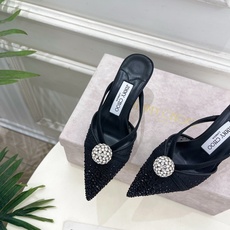 JimmyChoo 吉米周 26𝐬𝐬 ——— ✨ 2026春夏新品 专柜最新JC水钻球网纱尖头高跟 JimmyChoo 吉米周 26𝐬𝐬 ——— ✨ 2026春夏新品 专柜最新JC水钻球网纱尖头高跟