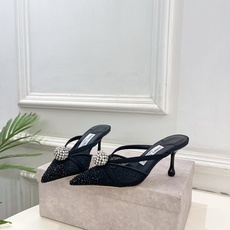 JimmyChoo 吉米周 26𝐬𝐬 ——— ✨ 2026春夏新品 专柜最新JC水钻球网纱尖头高跟 JimmyChoo 吉米周 26𝐬𝐬 ——— ✨ 2026春夏新品 专柜最新JC水钻球网纱尖头高跟
