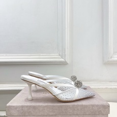 JimmyChoo 吉米周 26𝐬𝐬 ——— ✨ 2026春夏新品 专柜最新JC水钻球网纱尖头高跟 JimmyChoo 吉米周 26𝐬𝐬 ——— ✨ 2026春夏新品 专柜最新JC水钻球网纱尖头高跟