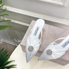 JimmyChoo 吉米周 26𝐬𝐬 ——— ✨ 2026春夏新品 专柜最新JC水钻球网纱尖头高跟 JimmyChoo 吉米周 26𝐬𝐬 ——— ✨ 2026春夏新品 专柜最新JC水钻球网纱尖头高跟