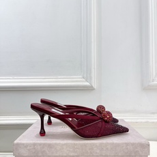 JimmyChoo 吉米周 26𝐬𝐬 ——— ✨ 2026春夏新品 专柜最新JC水钻球网纱尖头高跟 JimmyChoo 吉米周 26𝐬𝐬 ——— ✨ 2026春夏新品 专柜最新JC水钻球网纱尖头高跟