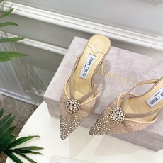 JimmyChoo 吉米周 26𝐬𝐬 ——— ✨ 2026春夏新品 专柜最新JC水钻球网纱尖头高跟 JimmyChoo 吉米周 26𝐬𝐬 ——— ✨ 2026春夏新品 专柜最新JC水钻球网纱尖头高跟
