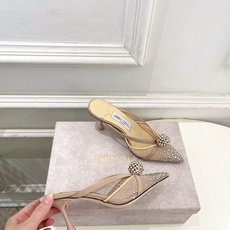 JimmyChoo 吉米周 26𝐬𝐬 ——— ✨ 2026春夏新品 专柜最新JC水钻球网纱尖头高跟 JimmyChoo 吉米周 26𝐬𝐬 ——— ✨ 2026春夏新品 专柜最新JC水钻球网纱尖头高跟