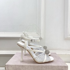 JimmyChoo 吉米周 26𝐬𝐬 ——— ✨ 2026春夏新品 专柜最新JC水钻球网纱高跟凉鞋 JimmyChoo 吉米周 26𝐬𝐬 ——— ✨ 2026春夏新品 专柜最新JC水钻球网纱高跟凉鞋
