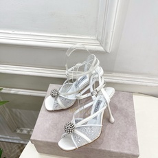 JimmyChoo 吉米周 26𝐬𝐬 ——— ✨ 2026春夏新品 专柜最新JC水钻球网纱高跟凉鞋 JimmyChoo 吉米周 26𝐬𝐬 ——— ✨ 2026春夏新品 专柜最新JC水钻球网纱高跟凉鞋