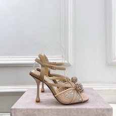 JimmyChoo 吉米周 26𝐬𝐬 ——— ✨ 2026春夏新品 专柜最新JC水钻球网纱高跟凉鞋 JimmyChoo 吉米周 26𝐬𝐬 ——— ✨ 2026春夏新品 专柜最新JC水钻球网纱高跟凉鞋