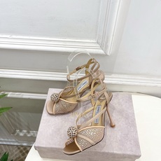 JimmyChoo 吉米周 26𝐬𝐬 ——— ✨ 2026春夏新品 专柜最新JC水钻球网纱高跟凉鞋 JimmyChoo 吉米周 26𝐬𝐬 ——— ✨ 2026春夏新品 专柜最新JC水钻球网纱高跟凉鞋