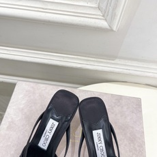 JimmyChoo 吉米周 26𝐬𝐬 ——— ✨ 2026春夏新品 专柜最新JC水钻球网纱高跟拖鞋 JimmyChoo 吉米周 26𝐬𝐬 ——— ✨ 2026春夏新品 专柜最新JC水钻球网纱高跟拖鞋