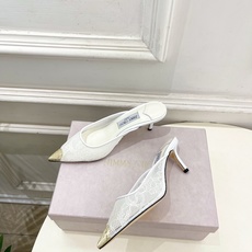 JimmyChoo 吉米周 26𝐬𝐬 ——— ✨ 2026春夏新品 专柜最新款 JC蕾丝金属头尖头 JimmyChoo 吉米周 26𝐬𝐬 ——— ✨ 2026春夏新品 专柜最新款 JC蕾丝金属头尖头