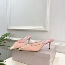 JimmyChoo 吉米周 26𝐬𝐬 ——— ✨ 2026春夏新品 专柜最新款 JC蕾丝金属头尖头 JimmyChoo 吉米周 26𝐬𝐬 ——— ✨ 2026春夏新品 专柜最新款 JC蕾丝金属头尖头