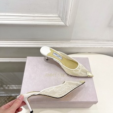 JimmyChoo 吉米周 26𝐬𝐬 ——— ✨ 2026春夏新品 专柜最新款 JC蕾丝金属头尖头 JimmyChoo 吉米周 26𝐬𝐬 ——— ✨ 2026春夏新品 专柜最新款 JC蕾丝金属头尖头