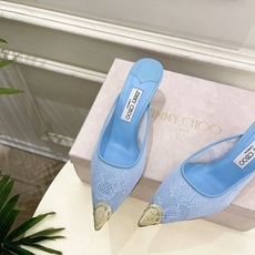 JimmyChoo 吉米周 26𝐬𝐬 ——— ✨ 2026春夏新品 专柜最新款 JC蕾丝金属头尖头 JimmyChoo 吉米周 26𝐬𝐬 ——— ✨ 2026春夏新品 专柜最新款 JC蕾丝金属头尖头