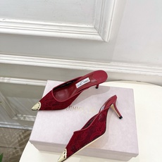 JimmyChoo 吉米周 26𝐬𝐬 ——— ✨ 2026春夏新品 专柜最新款 JC蕾丝金属头尖头 JimmyChoo 吉米周 26𝐬𝐬 ——— ✨ 2026春夏新品 专柜最新款 JC蕾丝金属头尖头