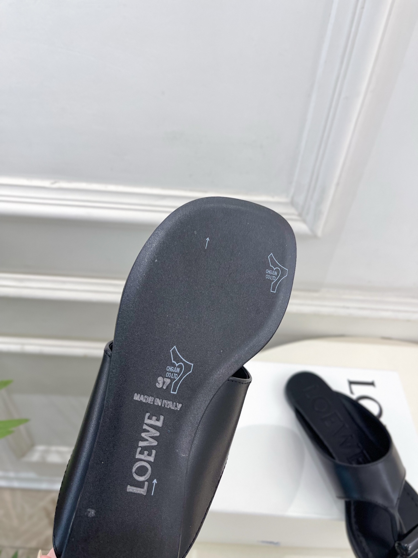 LOEWE 罗意威 2026春夏新品  Toggle 夹脚平底拖鞋—————————LOEWE作为这两年